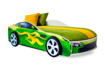 Кровать-машинка Бондимобиль зеленый в Ульяновске