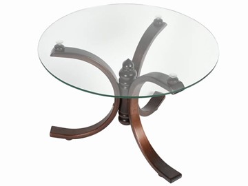 Стеклянный столик Лорд (темно-коричневый) в Ульяновске