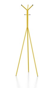 Вешалка для одежды Крауз-11, цвет желтый в Ульяновске