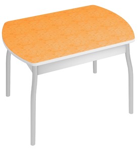 Обеденный стол Орфей-6, Оранжевые цветы в Ульяновске