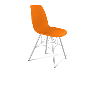 Обеденный стул SHT-ST29/S100 (оранжевый ral2003/хром лак) в Ульяновске