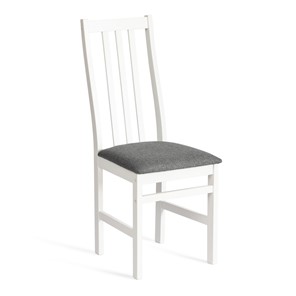Обеденный стул SWEDEN / white, ткань тёмно-серая (150) id 20025 разобранный в Ульяновске