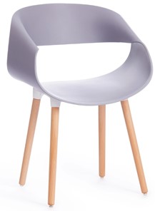 Обеденный стул QXX (mod. C1058) 54х56х78 серый 024 /натуральный арт.15194 в Ульяновске