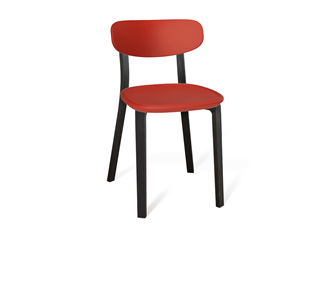 Обеденный стул SHT-ST85-2/SB85-2/S85 (красный/черный) в Ульяновске