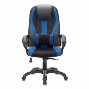 Компьютерное кресло Brabix Premium Rapid GM-102 (экокожа/ткань, черное/синее) 532106 в Ульяновске