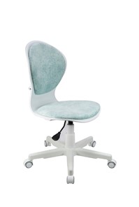 Компьютерное кресло Chair 1139 FW PL White, Голубой в Ульяновске