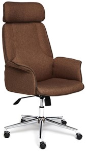 Кресло офисное CHARM ткань, коричневый/коричневый , F25/ЗМ7-147 арт.13340 в Ульяновске