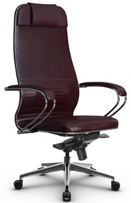 Кресло офисное Metta L 1m 38K2/K мультиблок, нижняя часть 17839 бордовый в Ульяновске
