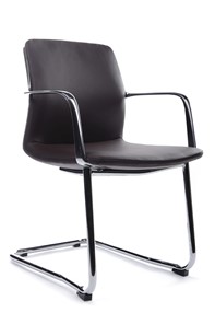 Кресло для офиса Plaza-SF (FK004-С11), темно-коричневый в Ульяновске