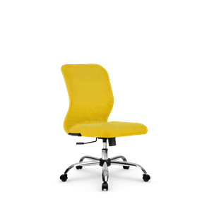 Кресло офисное SU-Mr-4/подл.000/осн.003 желтый в Ульяновске