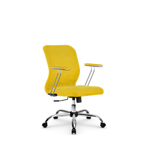 Компьютерное кресло SU-Mr-4/подл.078/осн.003 желтый в Ульяновске