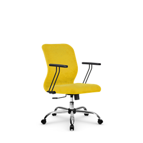 Кресло SU-Mr-4/подл.109/осн.003  желтый в Ульяновске