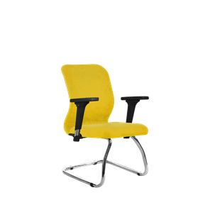 Офисное кресло SU-Mr-4/подл.200/осн.007 желтый в Ульяновске