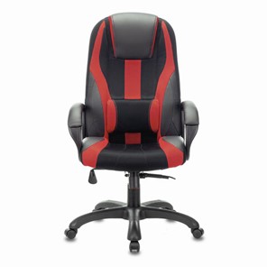 Компьютерное кресло Brabix Premium Rapid GM-102 (экокожа/ткань, черное/красное) 532107 в Ульяновске