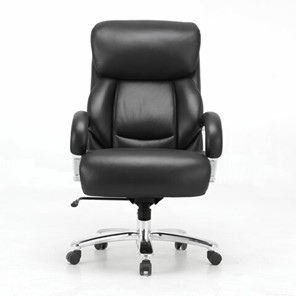Кресло Brabix Premium Pride HD-100 (натуральная кожа, черное) 531940 в Ульяновске