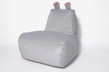 Кресло-мешок Бегемот серый в Ульяновске