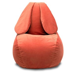 Кресло Зайка (длинные уши), оранжевый в Ульяновске
