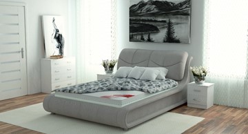 Двуспальная кровать с механизмом Сарма Сицилия 160х200 (с коробом) в Ульяновске