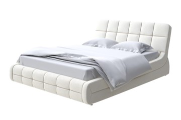 Двуспальная кровать Corso-6 200х200, Искусственная шерсть (Лама Лён) в Ульяновске