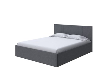 Спальная кровать Helix Plus 160х200, Рогожка (Savana Grey (серый)) в Ульяновске