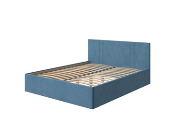 Кровать в спальню Helix Plus 180х200, Велюр (Monopoly Прованский синий (792)) в Ульяновске