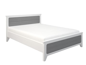 2-спальная кровать Соня 1400, Белый/Серый в Ульяновске