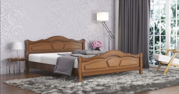 Кровать 2-спальная СВ-Стиль Легенда 160*200 с основанием в Ульяновске