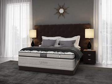 Кровать 2-спальная Style/Basement 160х200, Флок (Велсофт Спелая слива) в Ульяновске