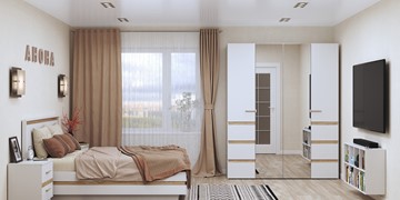 Модульная спальня Анона №2, Белый в Ульяновске