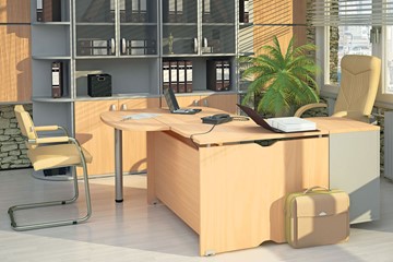 Набор мебели в офис Милан для руководителя отдела в Ульяновске