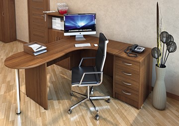 Комплект офисной мебели Riva, Орех в Ульяновске