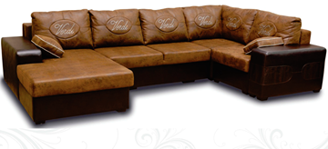 П-образный диван Плаза 405х210 в Ульяновске