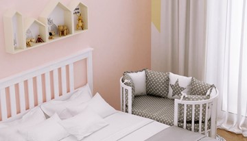 Детская кровать POLINI Kids Simple 911 Белый в Ульяновске - предосмотр 7