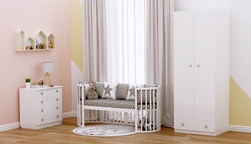 Детская кровать POLINI Kids Simple 911 Белый в Ульяновске - предосмотр 8