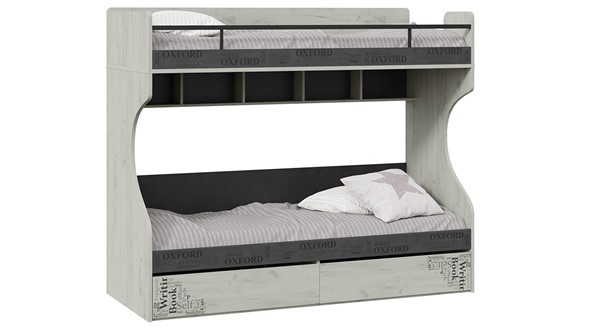 Кровать 2-ярусная Оксфорд-2 ТД-399.11.01 в Ульяновске - изображение