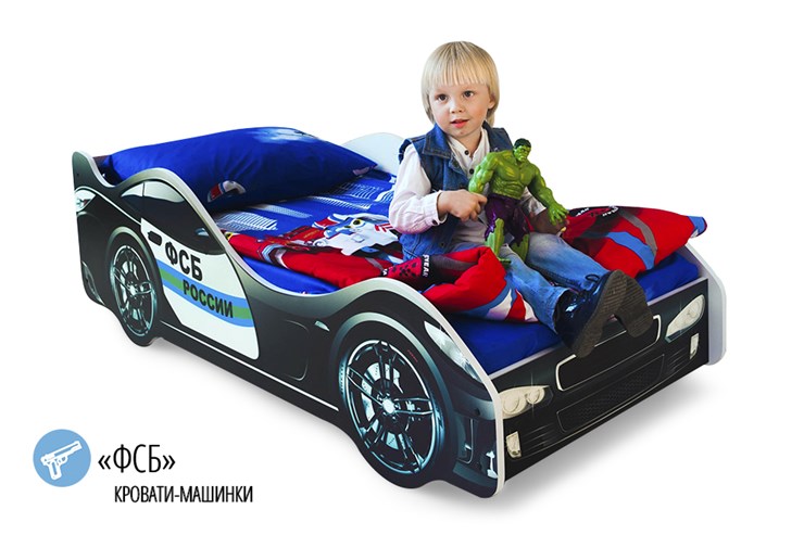 Кровать-машина в детскую ФСБ в Ульяновске - изображение 1
