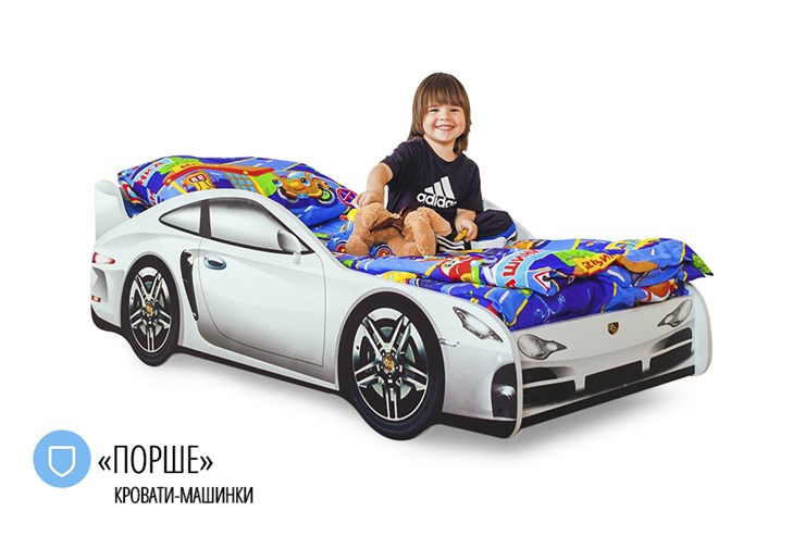 Детская кровать-машина Porsche в Ульяновске - изображение 1