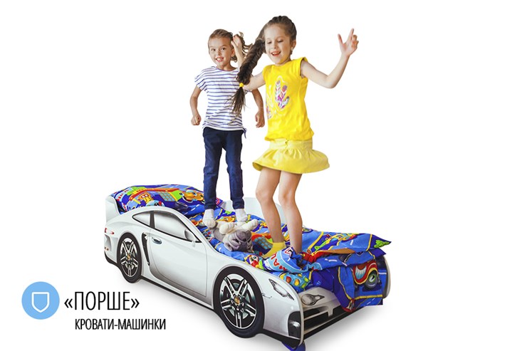 Детская кровать-машина Porsche в Ульяновске - изображение 4