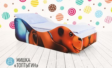 Кровать детская Мишка-Топотыгин в Ульяновске - предосмотр