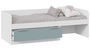 Кровать в детскую Марли Тип 1 (Белый/Серо-голубой) в Ульяновске - предосмотр 1