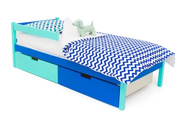 Кроватка Skogen classic мятно-синия в Ульяновске