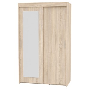 Шкаф 2-х дверный Топ (T-1-198х120х45 (5)-М; Вар.1), с зеркалом в Ульяновске - предосмотр