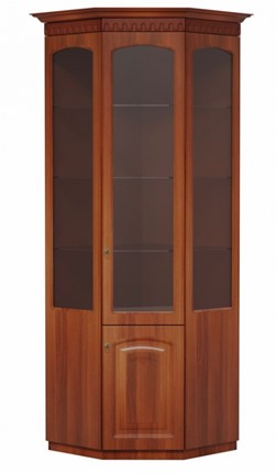 Угловой шкаф Гармония-4, витрина МЦН в Ульяновске - изображение