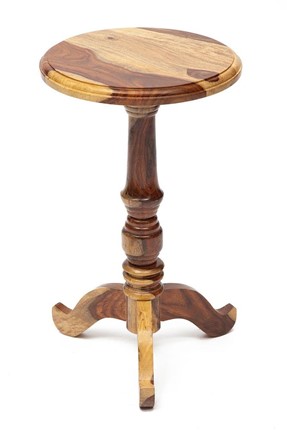 Кофейный столик Бомбей - 0237 палисандр, 35*35*60, натуральный (natural) арт.10046 в Ульяновске - изображение