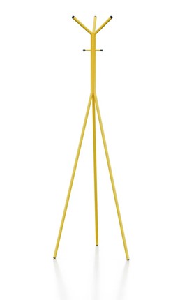 Вешалка для одежды Крауз-11, цвет желтый в Ульяновске - изображение