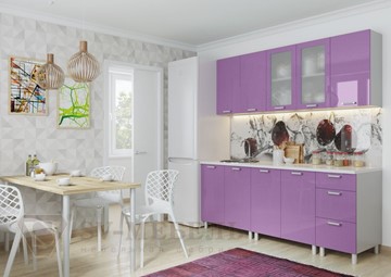 Кухонный гарнитур Модерн, фиолетовый металлик в Ульяновске