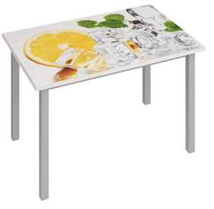Кухонный стол раскладной Фристайл-3, Апельсин в Ульяновске