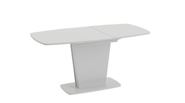 Кухонный раскладной стол Честер тип 2, цвет Белый/Стекло белый глянец в Ульяновске - предосмотр 1
