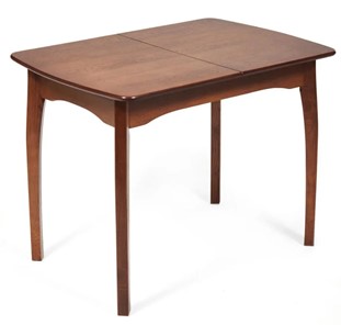 Обеденный раздвижной стол Caterina, бук/мдф, 100+30x70x75, коричневый арт.14122 в Ульяновске