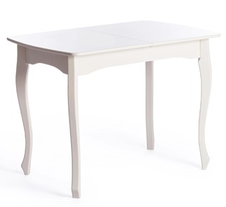 Кухонный раздвижной стол Caterina Provence, бук/мдф, 100+30x70x75, Ivory white арт.19129 в Ульяновске